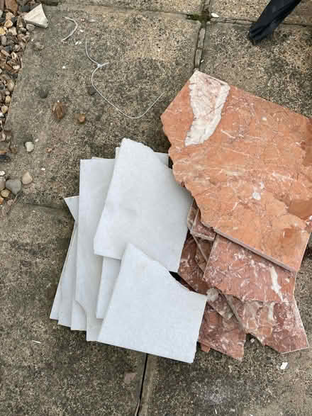 Photo of free Marble tile offcuts (Leyton) #3