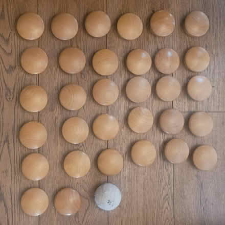 Photo of free Kitchen cabinet wood door knobs (HG2) #3