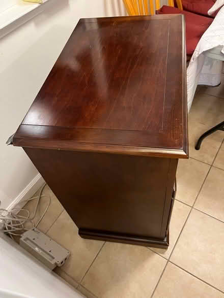 Photo of free Cart w/solid cherry wood doors (94086) #3