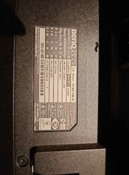 Photo of free BenQ 24" monitor (SE24) #3