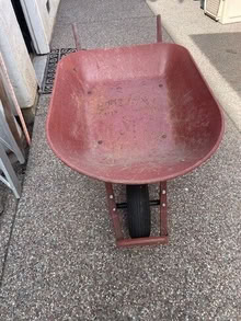 Photo of free Lightweight wheelbarrow #1