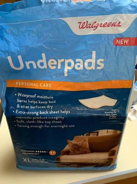 Photo of free Caregiver protection pads (South Brunswick Fresh Ponds) #1