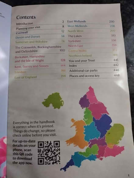 Photo of free National Trust Handbook 2023 (Ashover S45) #1
