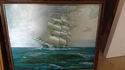 Photo of free Picture in dark frame (Baldock, SG7) #1