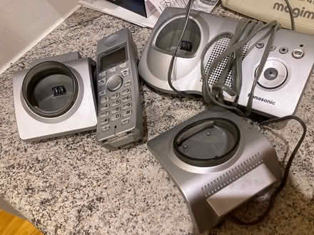 Photo of free Panasonic phone and answer machine (N22 near Durnsford Road) #1