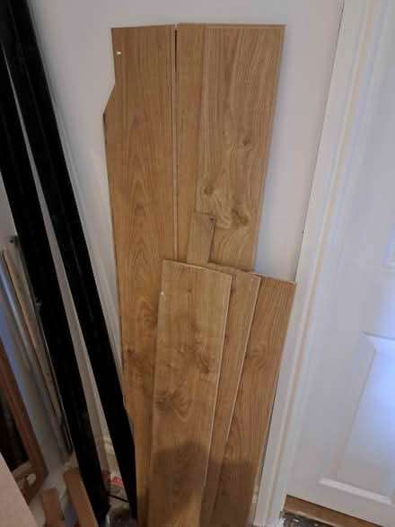 Photo of free Laminate flooring (NP11, Risca) #2