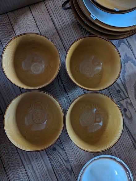 Photo of free Matching plates and bowls, glasses (Vienna Hunter Mill) #2