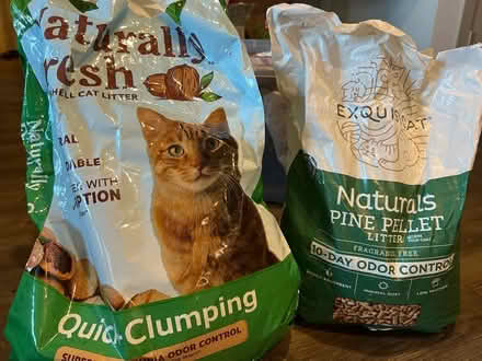 Photo of free Natural Kitty Litter (Downtown Franklin) #1