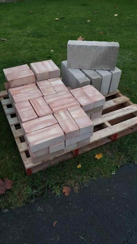 Photo of free Bricks + concrete blocks (RH12) #1
