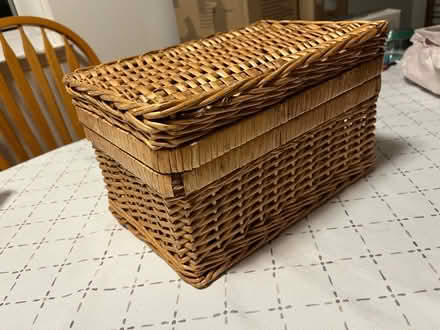 Photo of free Wicker basket rectangular (94086) #1