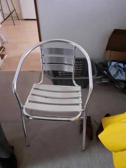 Photo of free 2 x aluminium light chairs (Horsham) #1