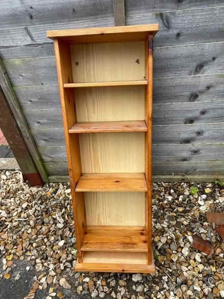 Photo of free Pine bathroom cabinet (Dinas Powys CF64) #1