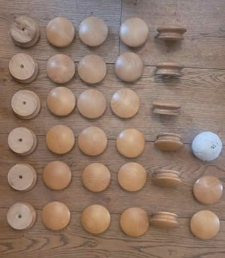 Photo of free Kitchen cabinet wood door knobs (HG2) #4