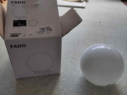 Photo of free Glass bowl for IKEA Fado table lamp (St Anne Well Gardens Hove BN3) #1