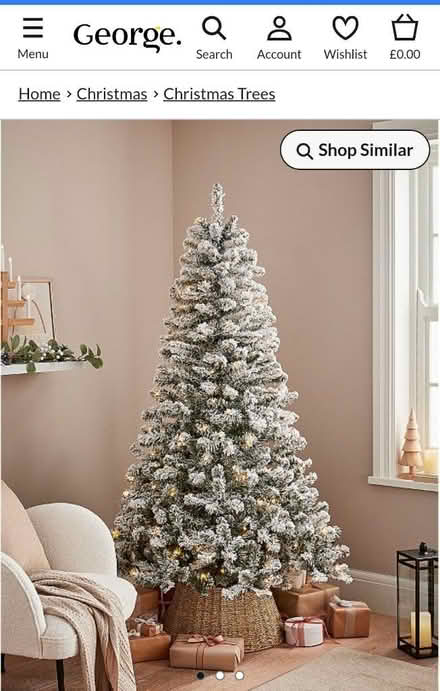 Photo of Snowy christmas tree (W4) #1