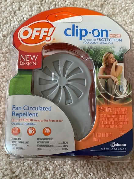 Photo of free Mosquito Repellent Items (South Downers Grove near YMCA) #2