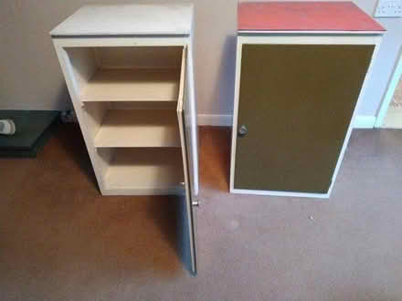 Photo of free 2 Wooden cupboards (Reigate RH2) #1