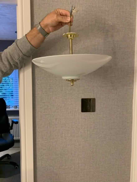 Photo of free Pendant light fitting (Derby DE24) #2
