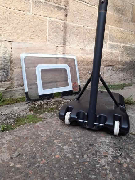 Photo of free Basketball hoop free standing needs repair (Mayfield EH9) #1
