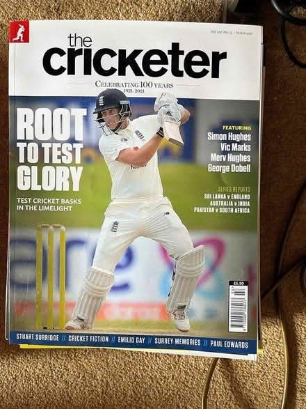 Photo of free Cricketer magazines (Kingsholm) #1