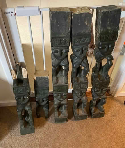 Photo of free African carved table (Gillingham ME7) #2