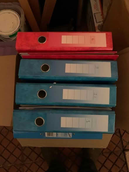 Photo of free 6 Lever arch files (Southport PR8) #1
