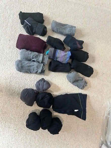 Photo of free Mix of woman’s clothes and socks (BR5) #1