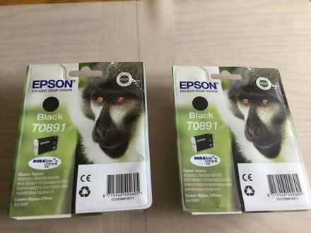 Photo of free Two Epson Cartridges, black (Kingston upon Thames KT1) #1