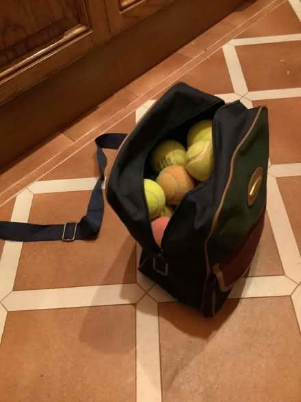 Photo of free Bag full of old tennis balls (Dysart KY1) #1