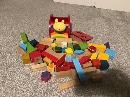 Photo of free Wooden blocks for baby or toddler (Bruntsfield EH10) #1