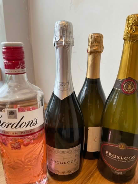 Photo of free Bottles of Prosecco and gin (Lincoln (LN6)) #1