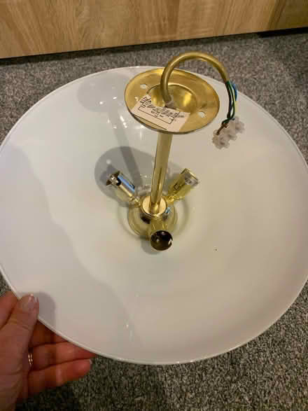Photo of free Pendant light fitting (Derby DE24) #1