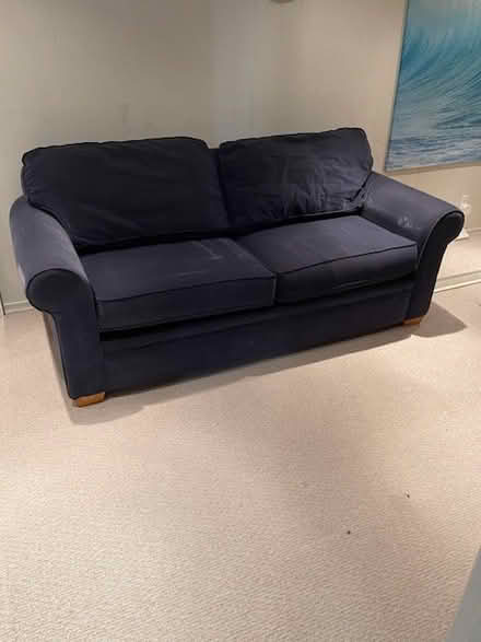 Photo of free Blue couch (Forest heights area) #2