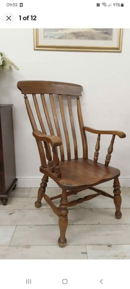 Photo of A farmhouse kitchen chair (Garston WD25) #1
