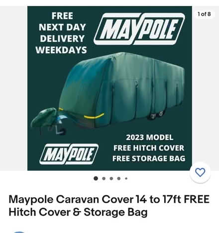 Photo of free Maypole caravan cover MP9532 (Amber Valley DE56) #1