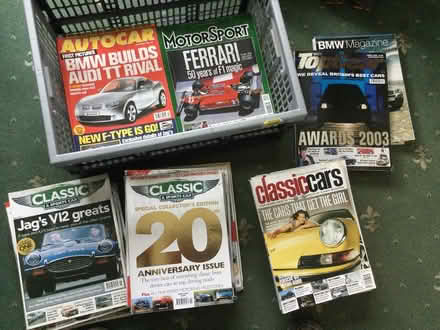 Photo of free A load of old car magazines (Hawcoat, Barrow) #1