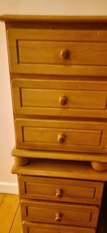 Photo of free 2 pine bedside lockers (Poppintree) #1