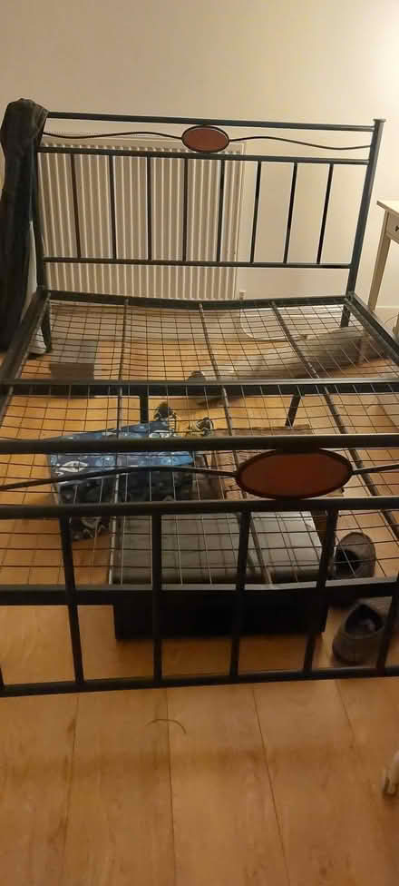 Photo of free Metal bed frame (Aigburth L17) #1