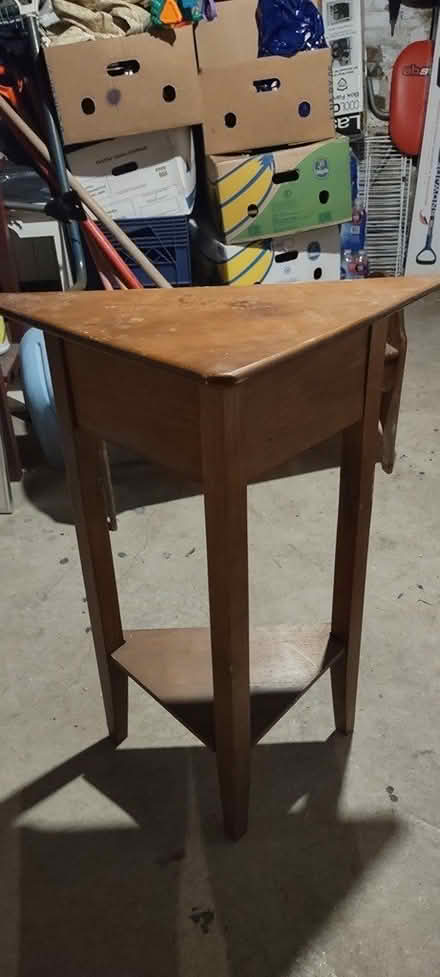 Photo of free Corner table (Everett) #1