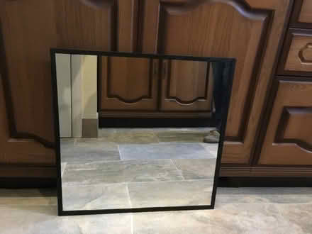 Photo of free Bevelled edge unframed mirror 60 x 60cm square (Uxbridge UB10) #1