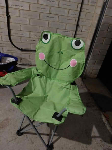 Photo of free Frog toddler camping chair (Aykley Heads DH1) #1