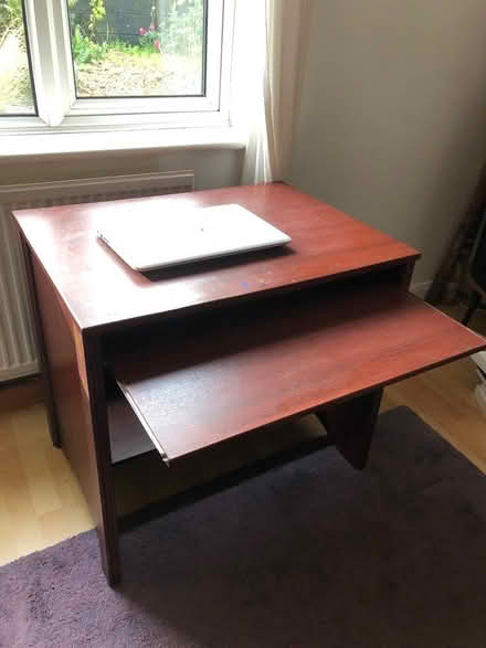 Photo of free Compact Desk with sliding shelf (Teignmouth) #1
