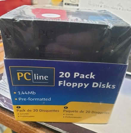 Photo of free New box of 1.44 Mb floppy disc (Vicars Cross CH3) #1