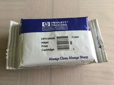 Photo of free HP Colour Inkjet print cartridge (Kingston upon Thames KT1) #1