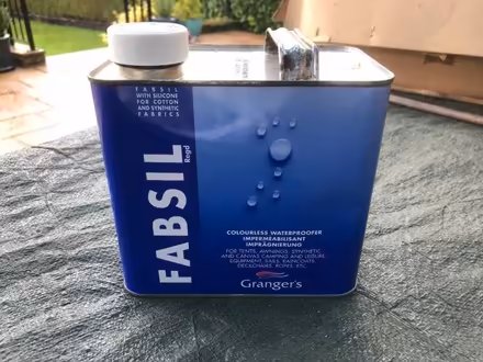 Photo of free Fabsil sealer for tents or other fabric about half full. (Hazlemere HP15) #2