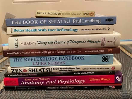 Photo of free Massage, physiology and anatomy books (Tunbridge Wells N. TN4) #1