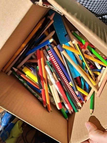 Photo of free Box mixed stationery (Bletchley MK2) #1