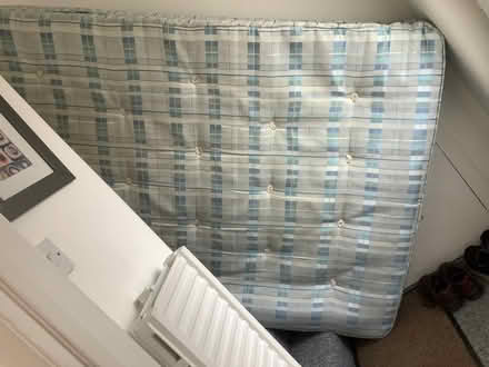 Photo of free Double mattress, with fire label (Helsby WA6) #1