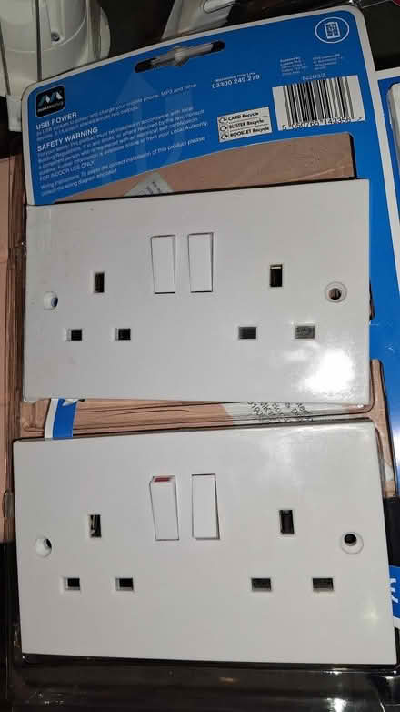 Photo of free Double wall sockets (Conniburrow MK14) #1