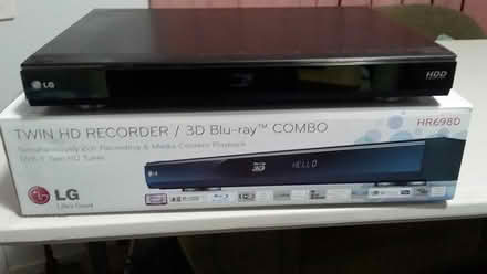 Photo of free LG Twin HD Recorder 3D Blu-ray (Shepaprton 3630) #1